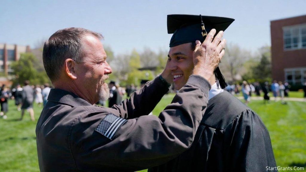 A veteran transferring his Post-9/11 GI Bill education benefits to his son for college.