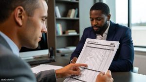 A grieving family member utilizing the FTC Funeral Rule to negotiate prices and avoid up-selling by a funeral director.