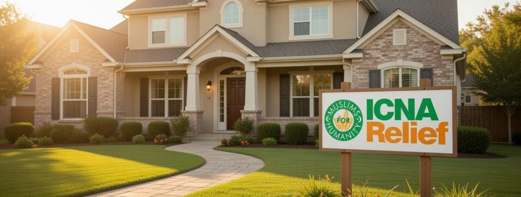 A clean and welcoming transitional housing facility for women and children provided by ICNA Relief.