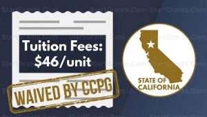 An infographic explaining how the California College Promise Grant (CCPG) waives tuition fees at ARC.
