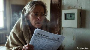 A homeowner applying for the LIHEAP crisis intervention program for emergency furnace replacement.