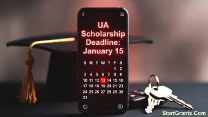Reminder: University of Alabama scholarship priority deadline is January 15.