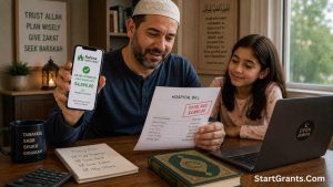 A Muslim family using Halal Zakat funds to pay off Intermountain Healthcare medical debt.
