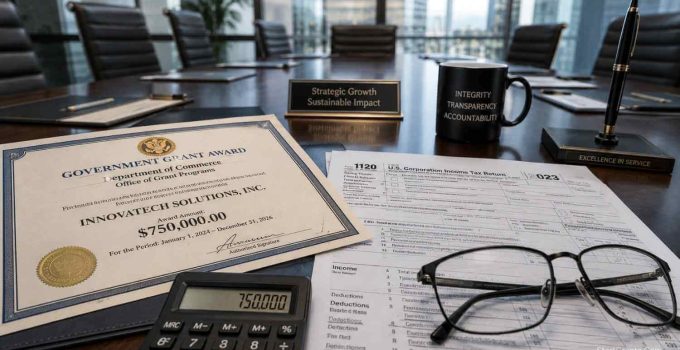 Are Government Grants Taxable to Corporations? (2026 IRS Guide)