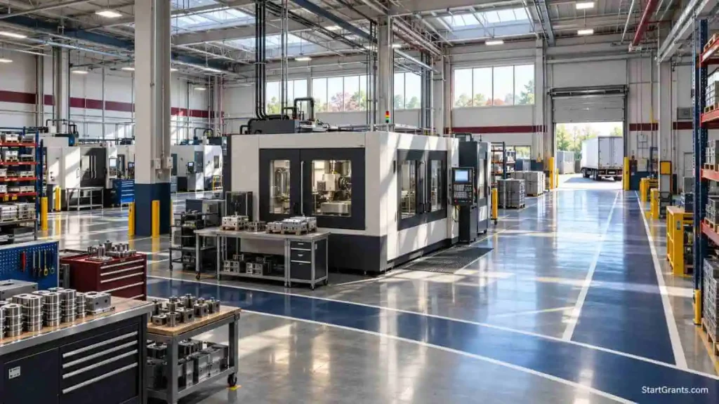 Manufacturing equipment illustrating the question: are government grants taxable to corporations?