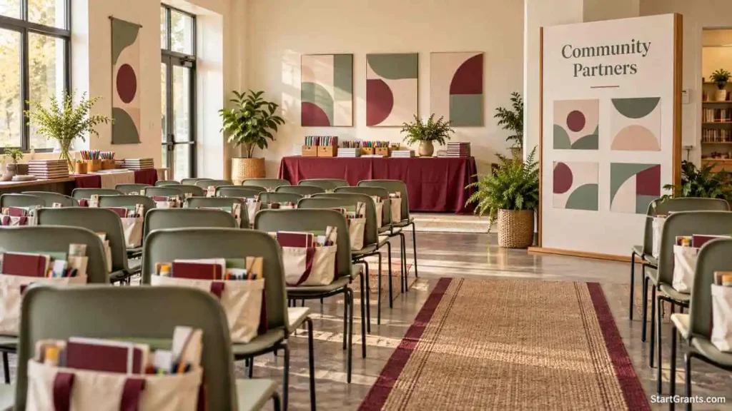 How to get sponsorship from companies illustrated by a community learning center prepared for a nonprofit event