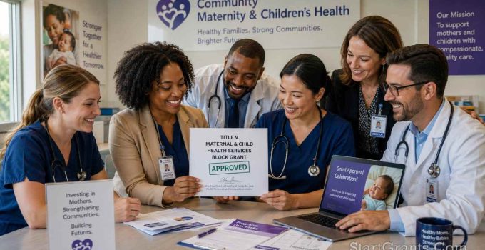 Title V Maternal and Child Health Block Grant: 2026 Institutional Guide