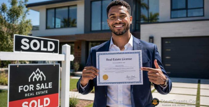 Grants for Real Estate School Online (2026 Free License Guide)