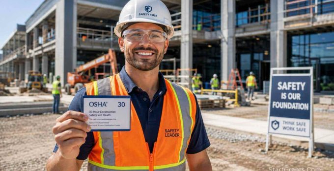 OSHA 30 Training Grants (2026 Free Safety Card Guide)