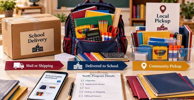 Free School Supplies by Mail: What Ships and Where to Find Help